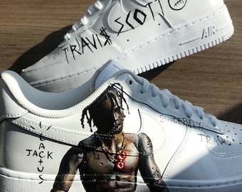 custom travis scott af1 swoosh