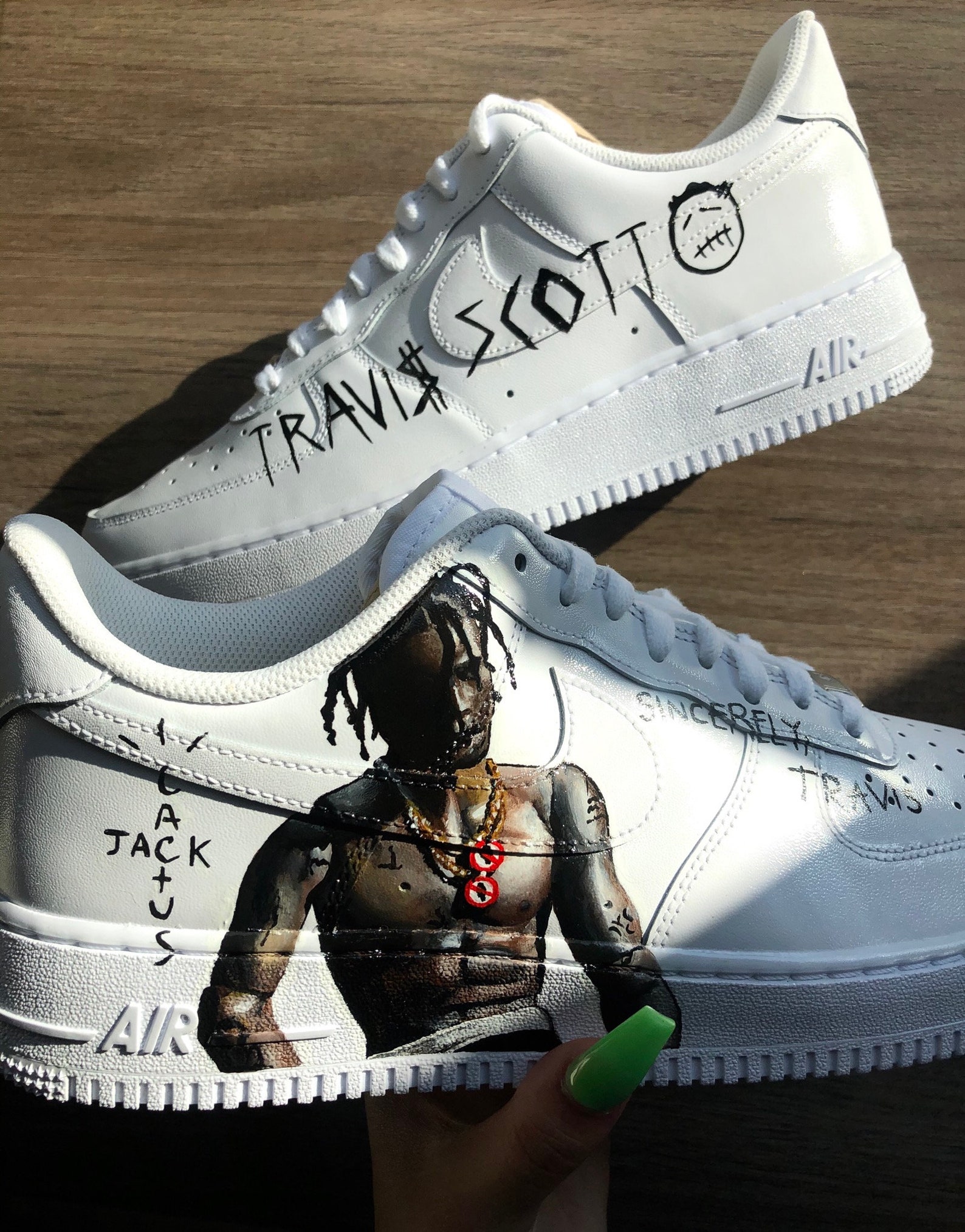 af1 travis scott swoosh