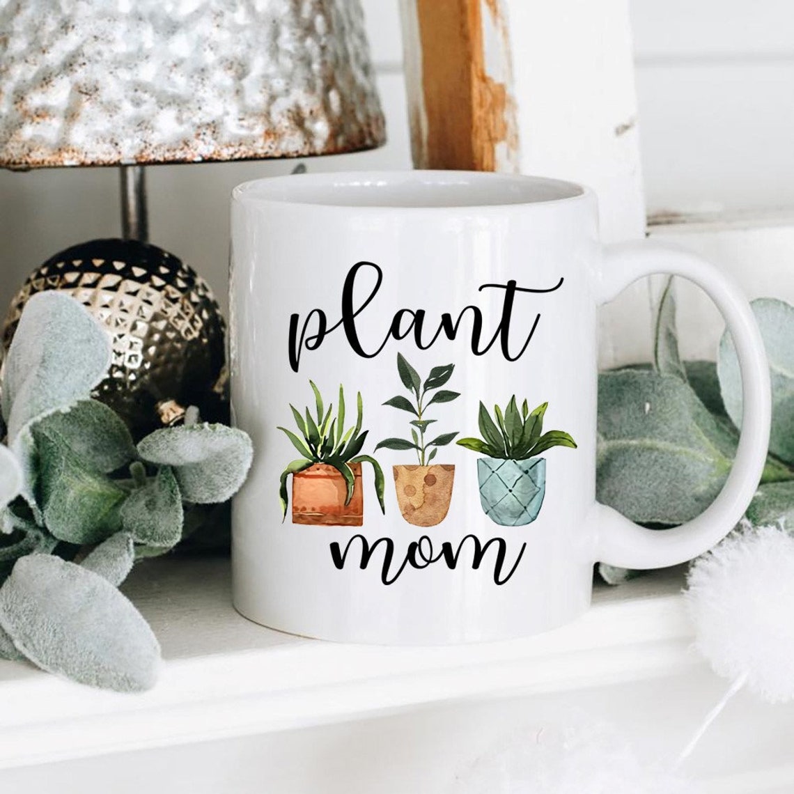 Plant Mom Mug Plant Lover Mug Plant Lover Coffee Mug Gifts Etsy