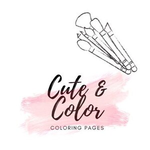 Cute & Color Coloring Book