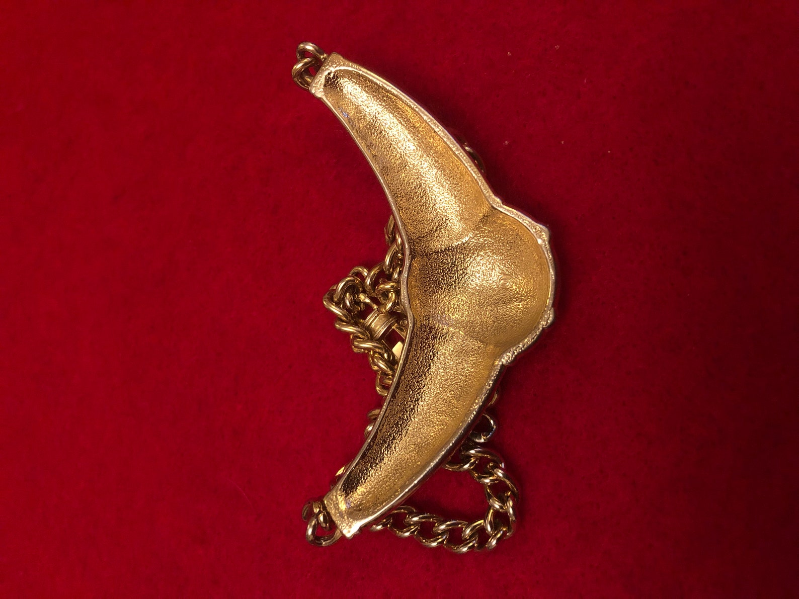 Vintage Gold Tone and Enamel Choker/necklace Etsy