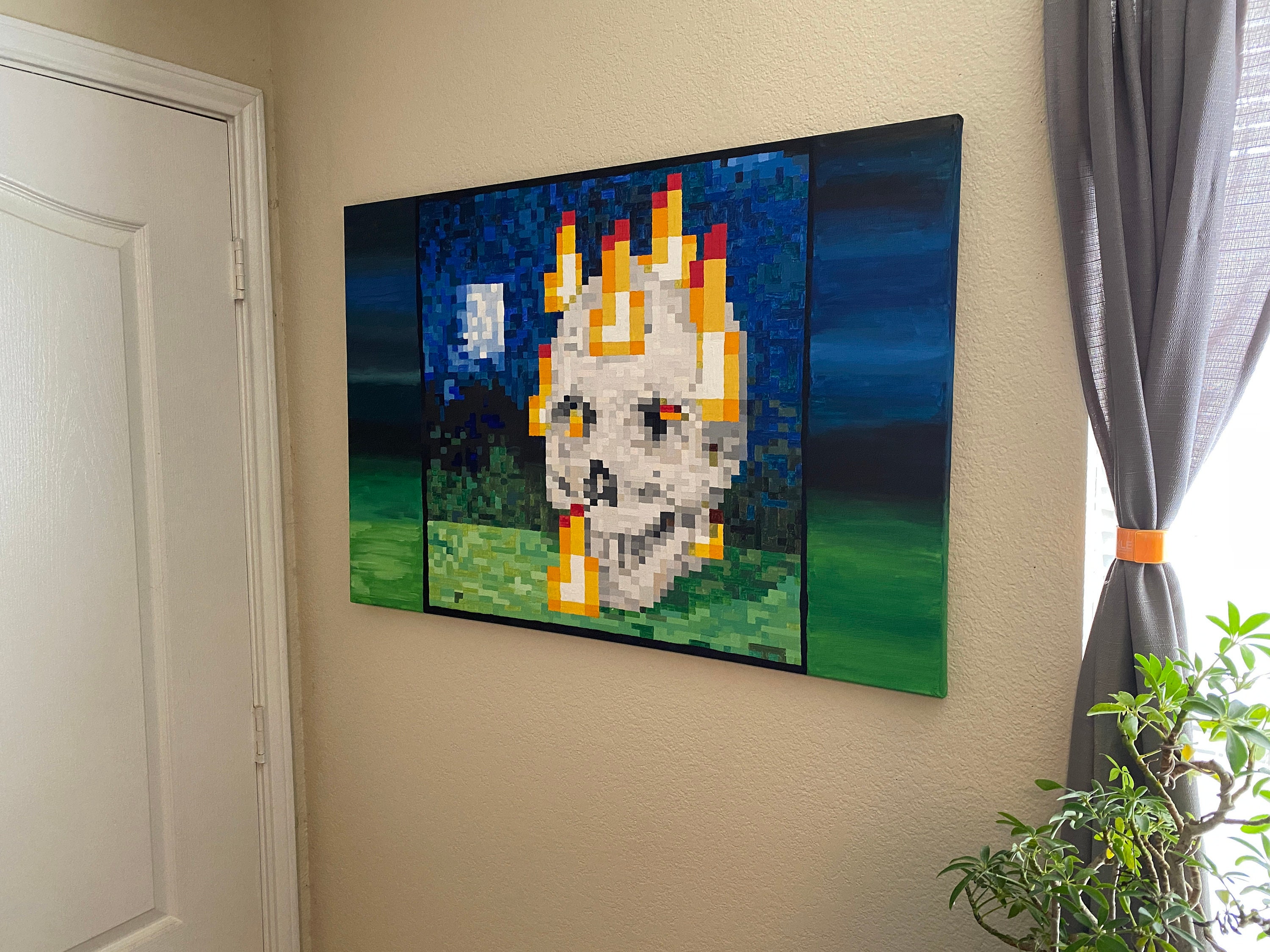 Skull Pixel Art Minecraft Inspired 3 X2 Etsy Skull Pixel Art Minecraft Inspired 3 X2 Etsy
