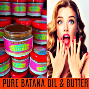 100% VIRGIN BATANA OIL /Butter (Please choose from the Options)