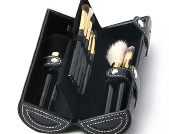 Case of 9 BRANDED MAKEUP BRUSHES (9 Make-up Brushes in Case)