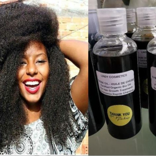 EXTREME CHEBE OIL for Quick Hair Retention /Growth (Mixed with Chebe Powder) *100ML (3.4 oz)* or *200ML (6.76 oz)*