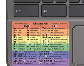 chromebook shortcuts etsy australia