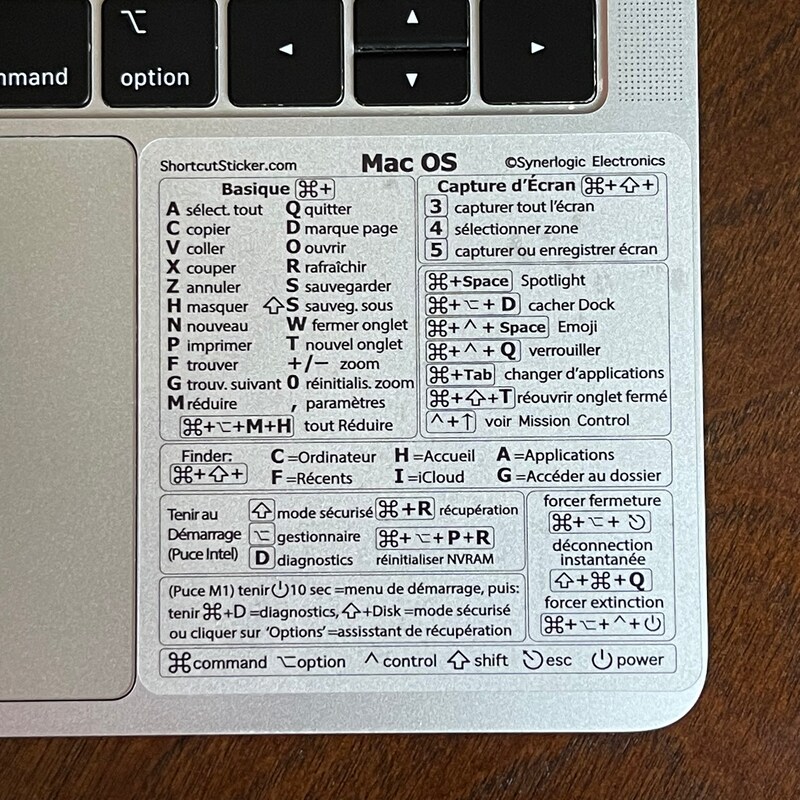 Tapis De Souris Géant (40x90cm) Avec Raccourcis Excel, Programmation Et éditeur De Texte – Version Française