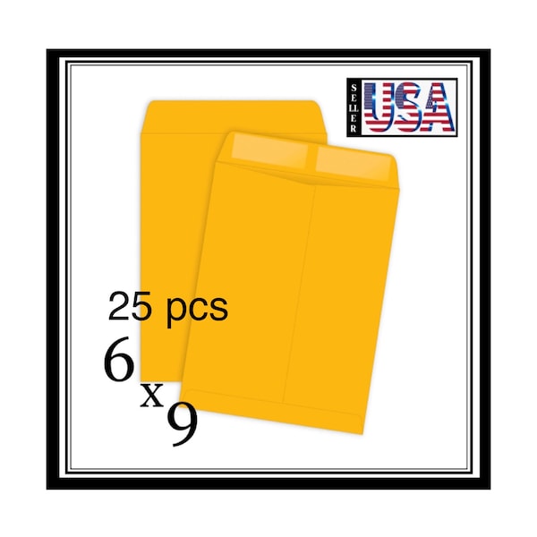 Manila Envelope Etsy