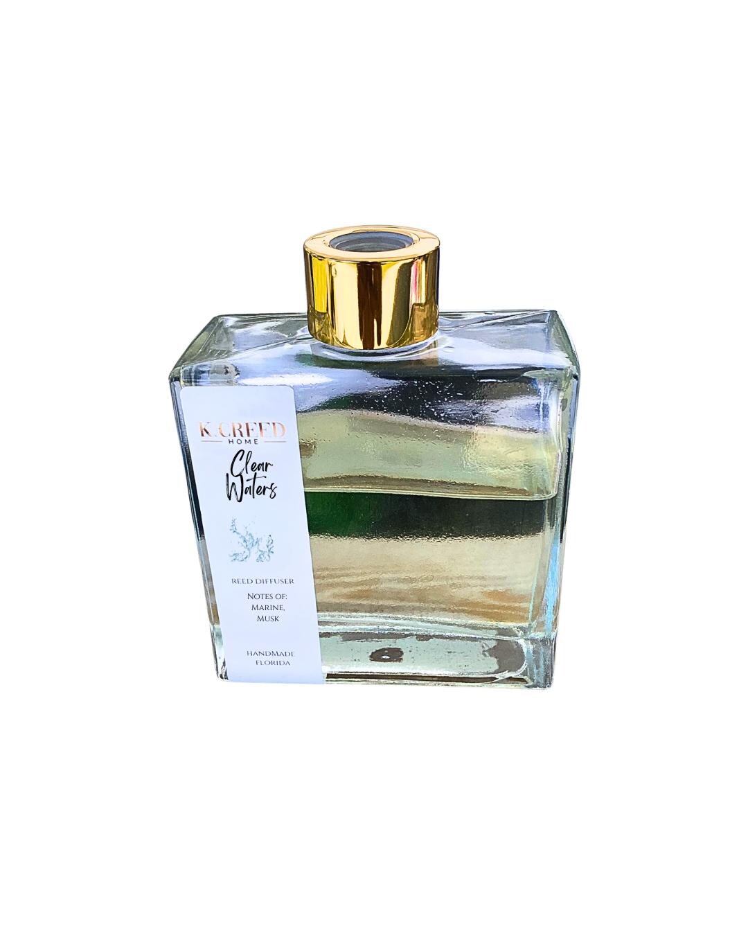 Clear Waters Reed Diffuser | Clean & Airy Single-note Scent | K. Creed ...