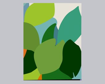 Juego de tarjetas de notas botánicas – Tarjetas artísticas "Primavera", juego de 10