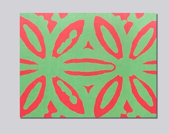 Tarjetas navideñas para días festivos y Año Nuevo / Juego de 10 tarjetas / “Duet” de JenniferClarkStudio