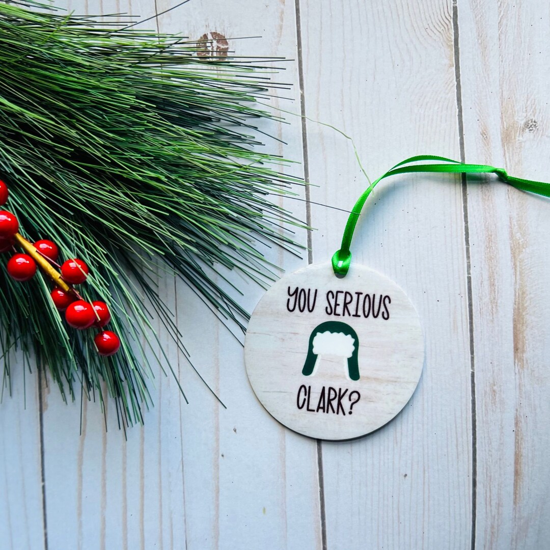 Acrylic Ornament Christmas Vacation Ornament Uncle Eddie Etsy