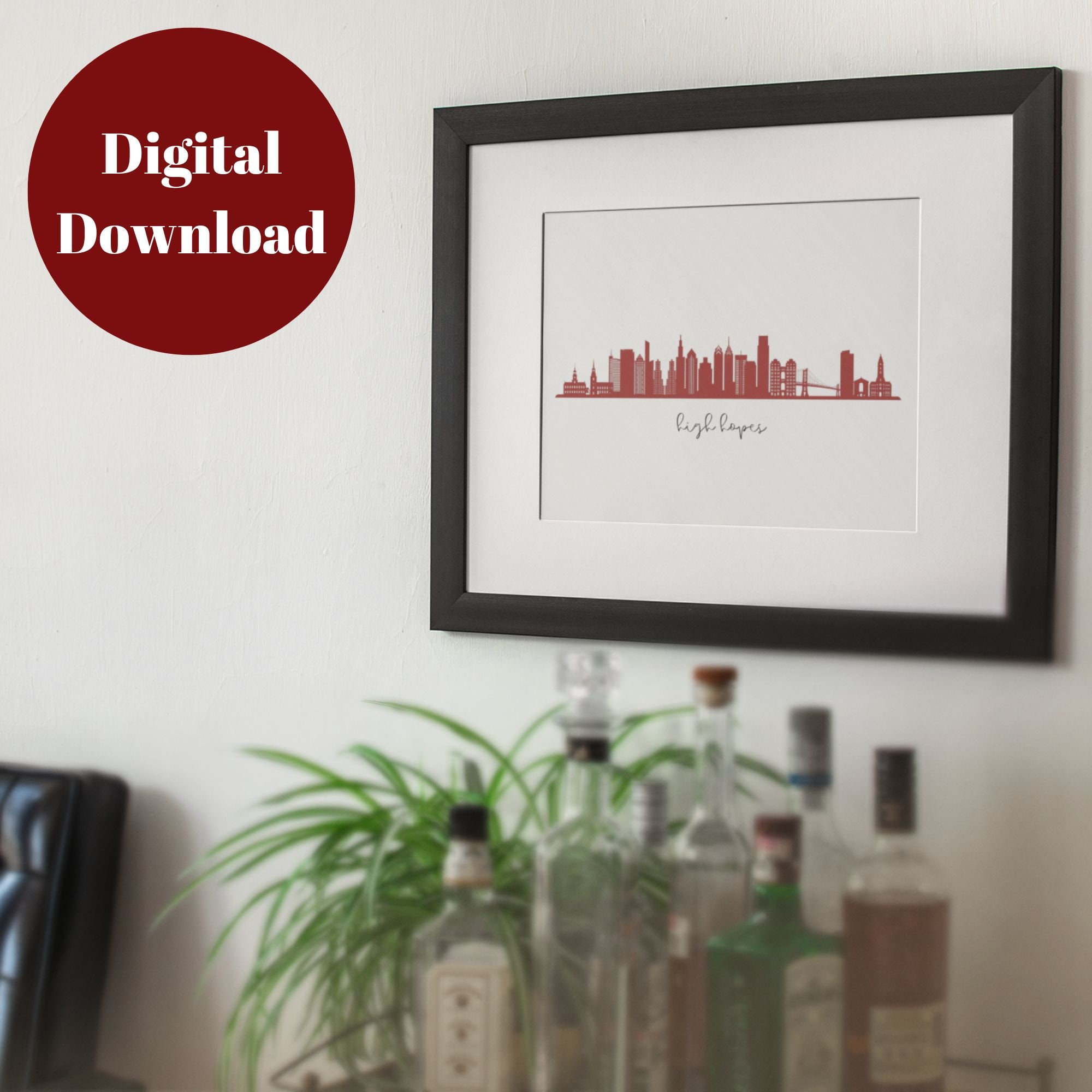 Philadelphia Phillies Wall Art, Printable Sports