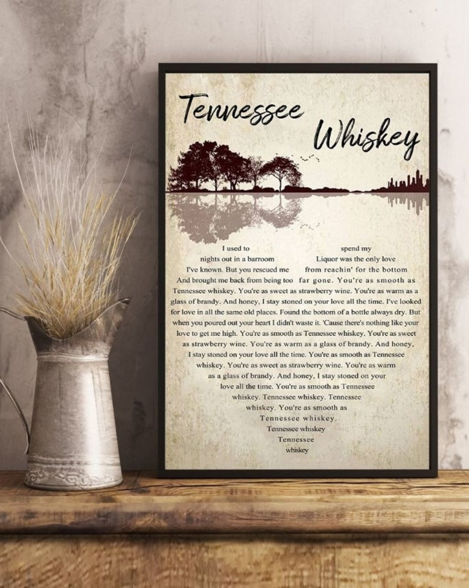 tennessee whisky with lyrics