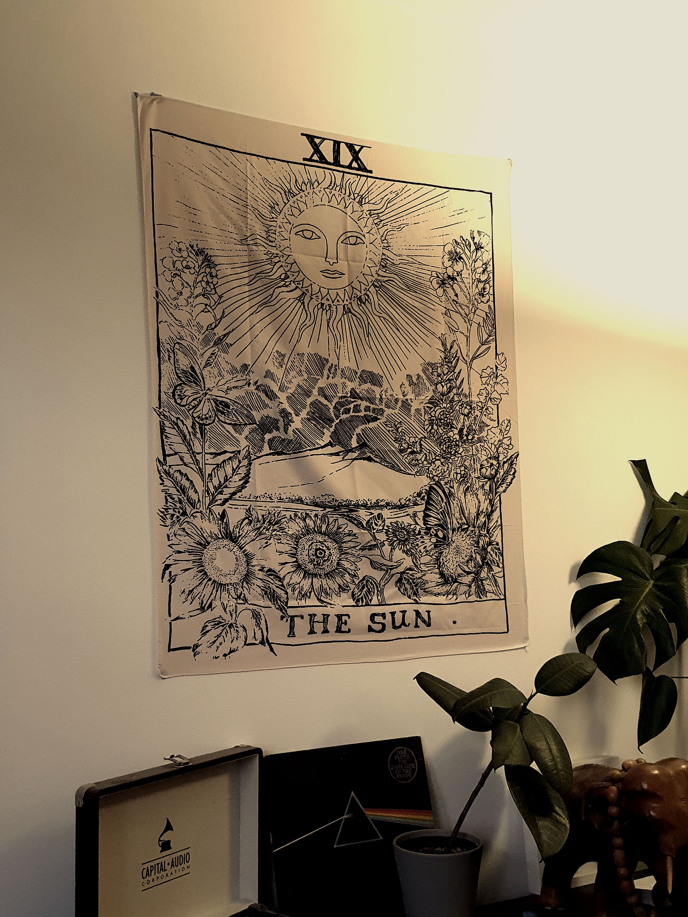 Original Tarot Tapestry Astrology Witch Pagan Wall Etsy UK