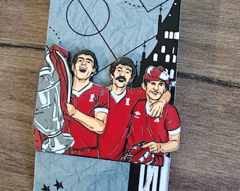 Liverpool FC Hard Enamel Pin Badge Robertson Konate Smicer Van Dijk Ray Kennedy Graeme Souness Kenny Dalglish Tommy Smith Emlyn Hughes