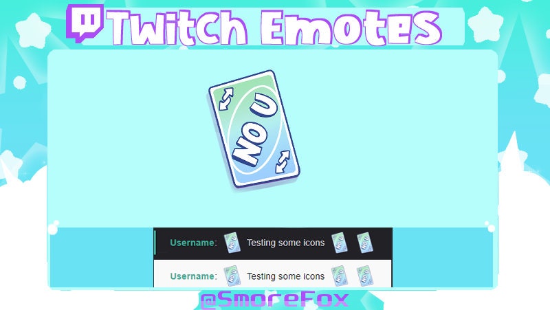 Uno Reverse Card Emote BASES - Emphy's Ko-fi Shop