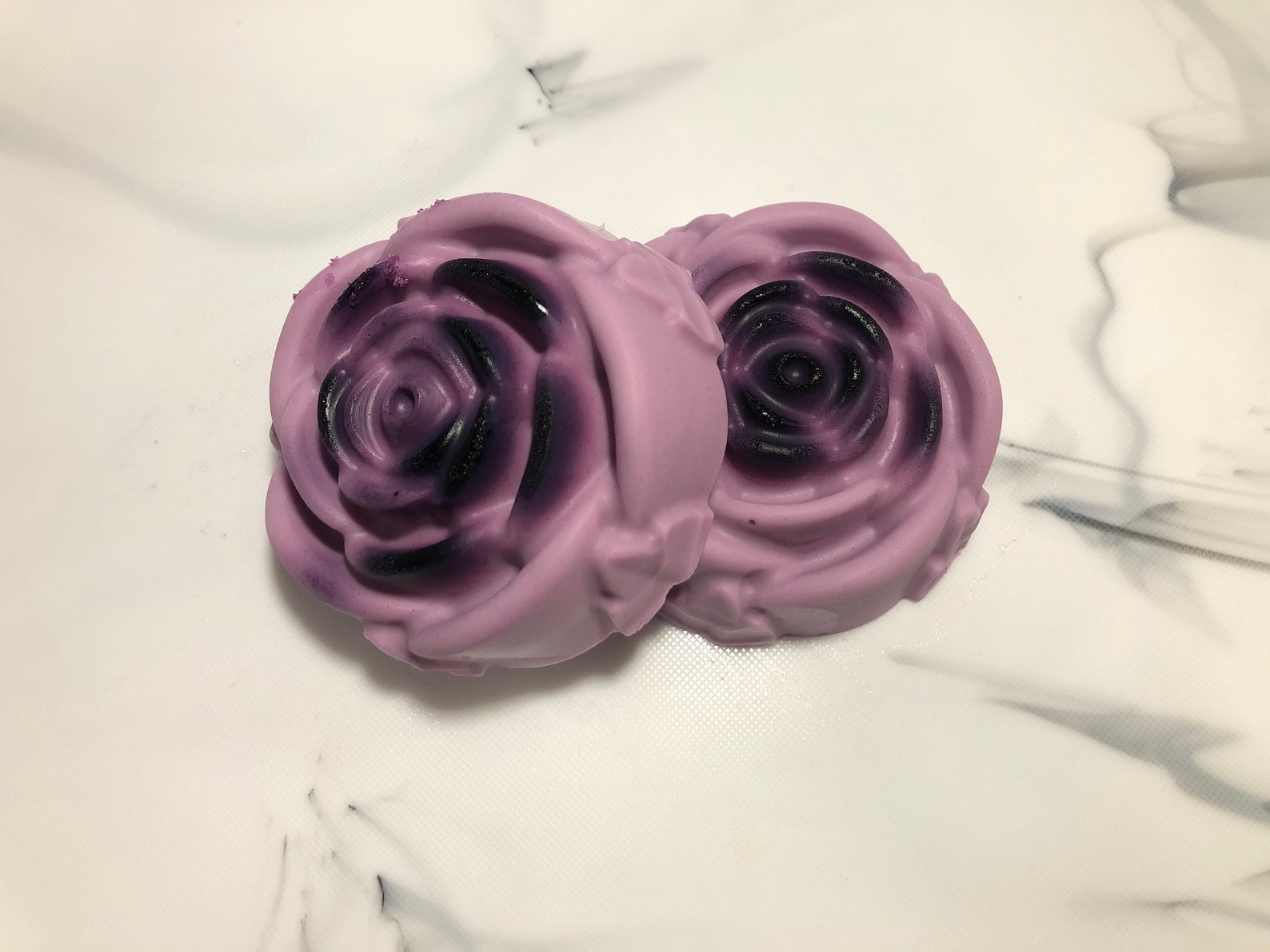 Violet Scented Flower Shaped Soap Bars Etsy New Zealand