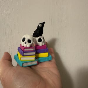 Chaveiro Clicker Fidget Book Stack