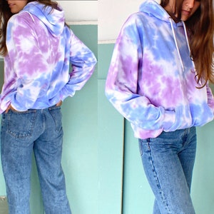 Oversized tie dye hoodie, Unisex pastel colors sweater, Activewear loungewear sweatshirt, Matching streetwear tracksuit, Gift for girl women