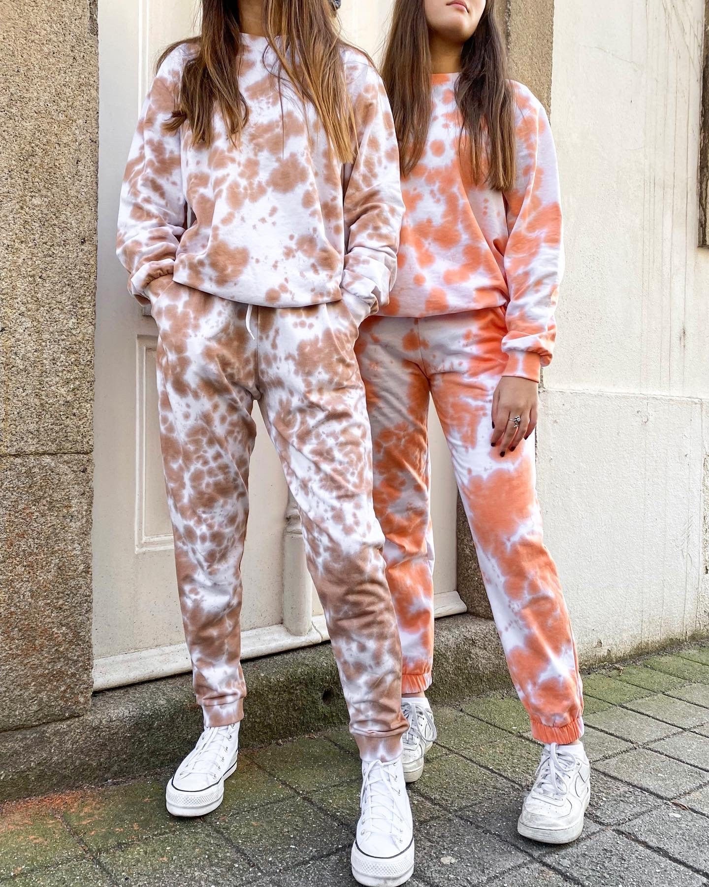 Sweater Jogger Tie Dye Set 2 Piece 