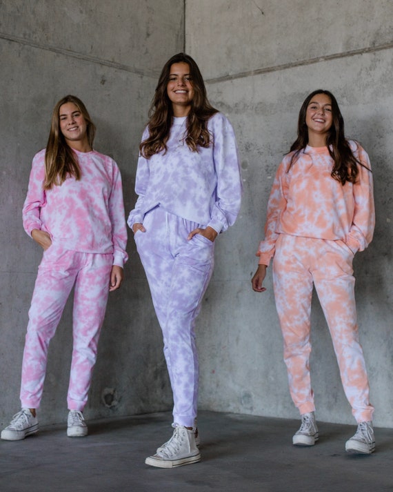 Pastel joggers set deals