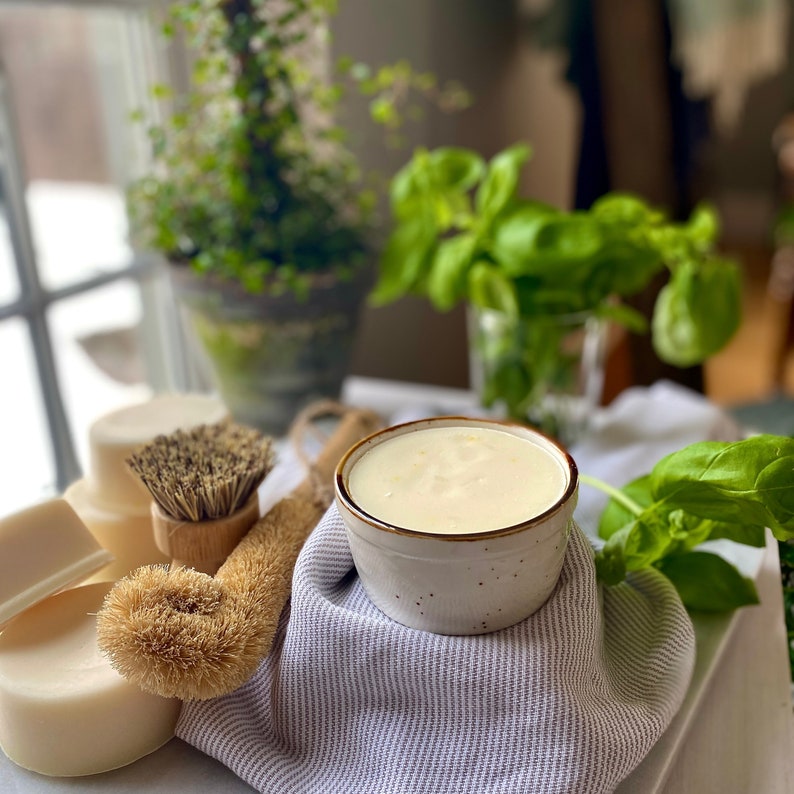 Zero Waste Dish Soap Garden Herb Scented Vegan Plastic Free image 6