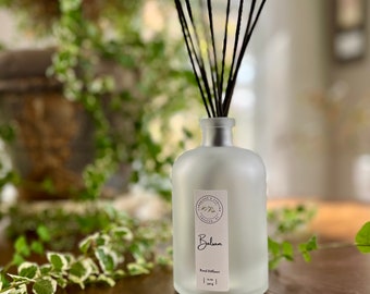Balsam Reed Diffuser-Special Edition - Rattan Reeds-Phthalate Free Fragrance Oil Flameless Candle- Home fragrance