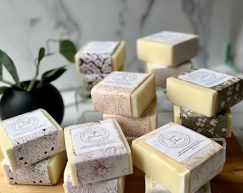 Vegan Soap Bar: All Natural, Palm & SLS-Free, Sensitive Skin