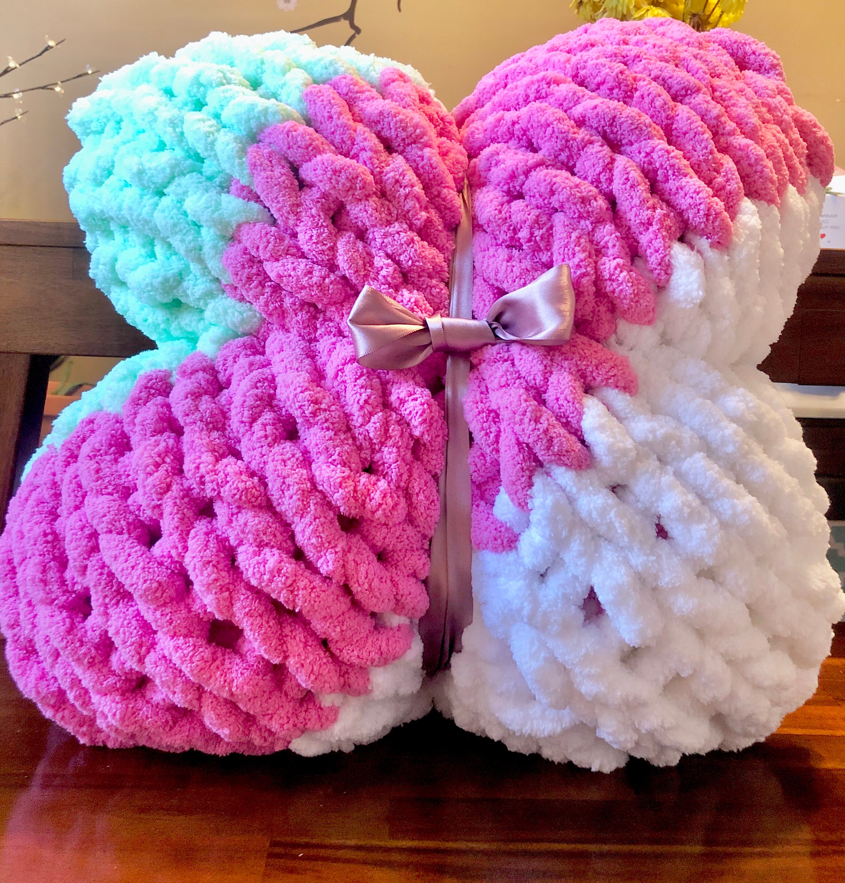 MOST AFFORDABLE Handmade Chunky Knit Baby Blankets on Etsy Etsy New Zealand