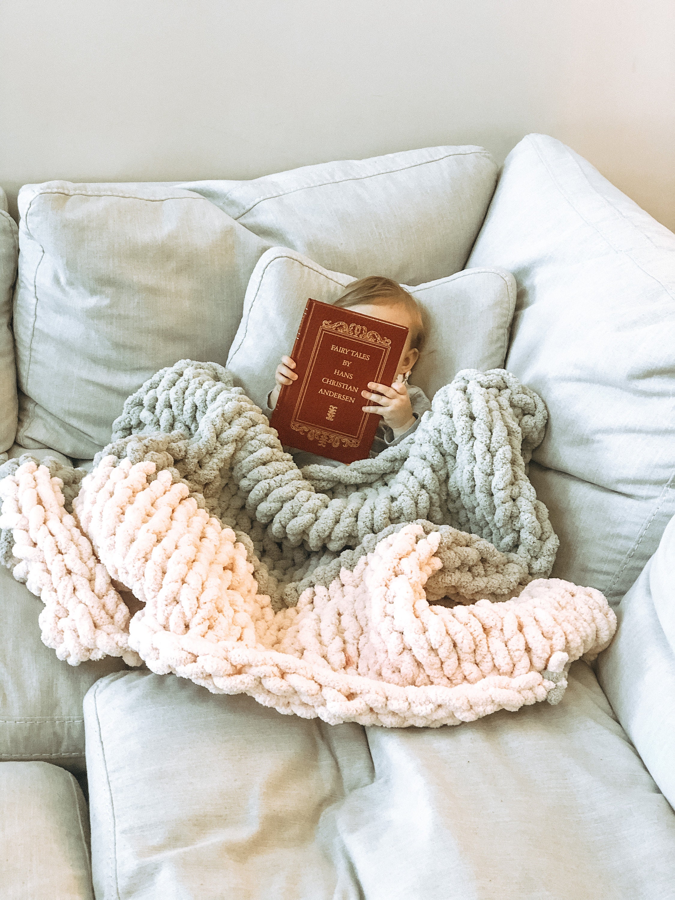 MOST AFFORDABLE Handmade Chunky Knit Baby Blankets on Etsy Etsy New Zealand