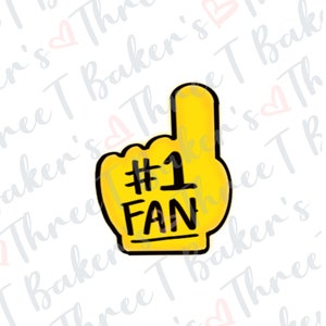 Foam Finger Cookie Cutter