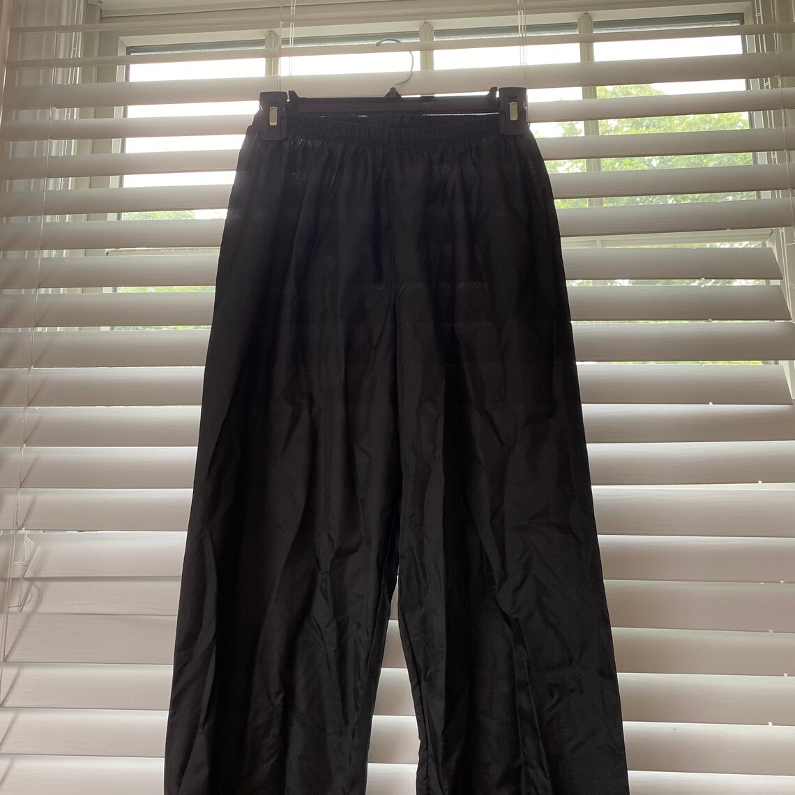Trash bag dance warm up pants Etsy