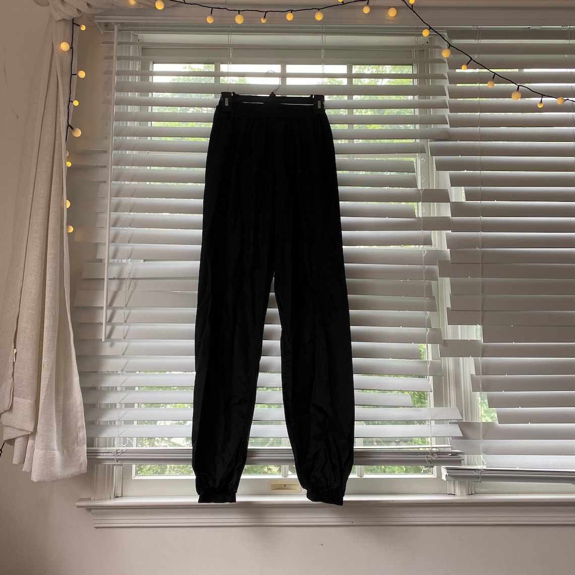 Trash bag dance warm up pants Etsy