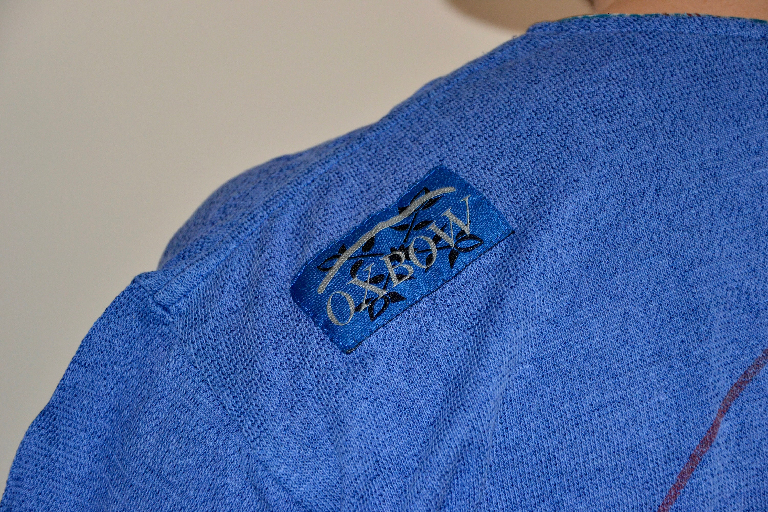 90s Vintage Oxbow Shirt Size Large Vtg Blue Surf Tee Sz L (surf