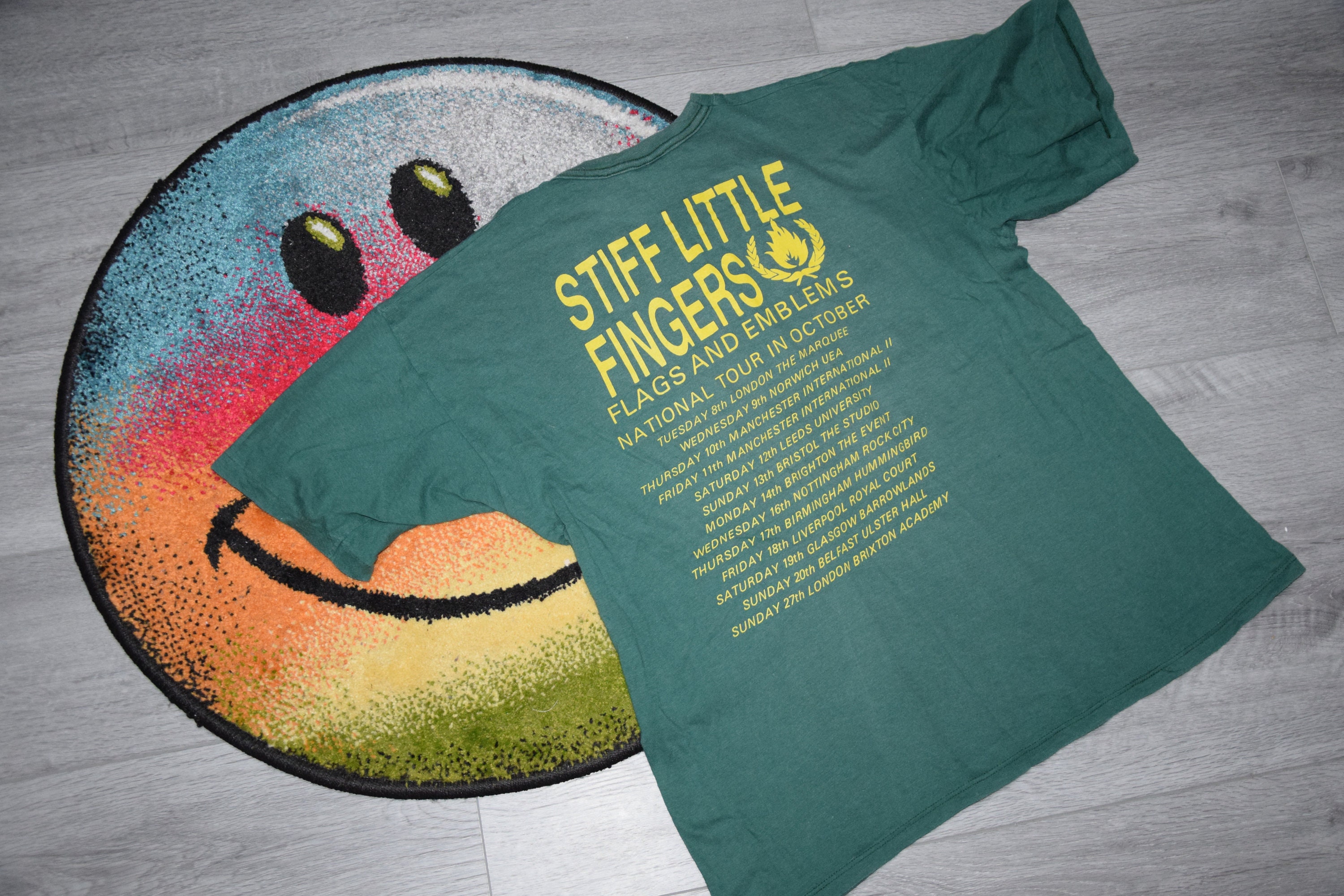 90s ヴィンテージ　STIFF LITTLE FINGERS 来日記念Tシャツ 90s ヴィンテージ STIFF LITTLE FINGERS 来日記念Tシャツ