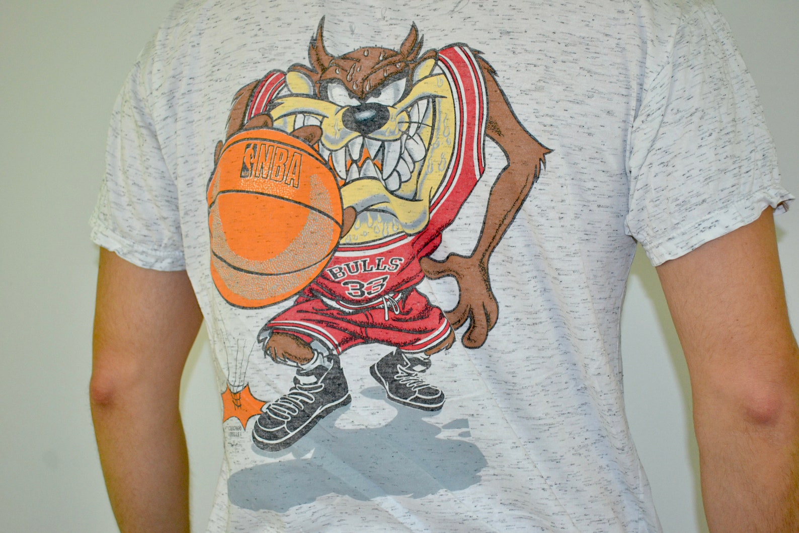 90s Vintage Taz Shirt Size Large Vtg Faded Chicago Bulls Shirt | Etsy