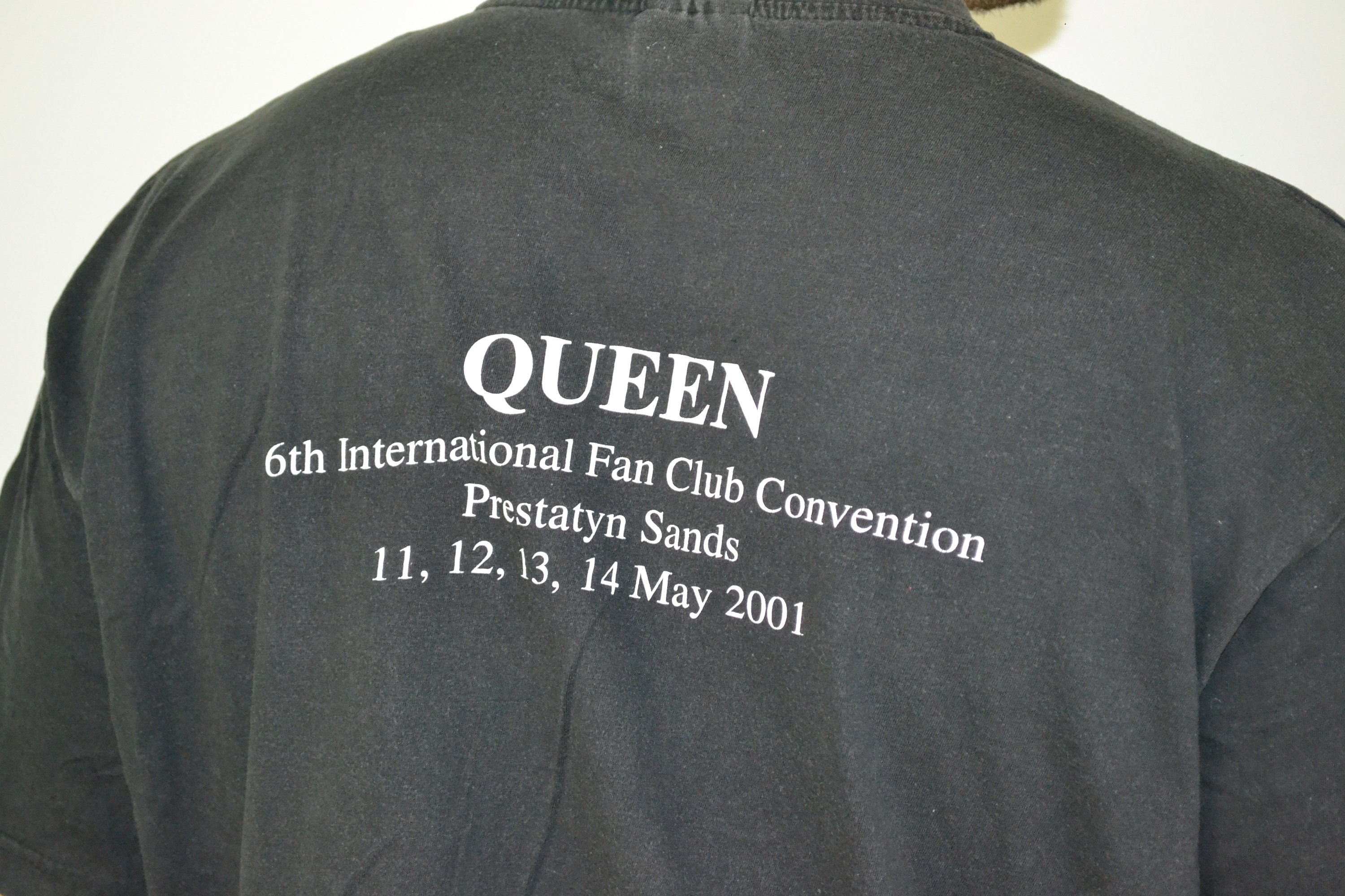 ☆Queen☆90'☆ヴィンテージＴ クイーン エンブレム 激レア XL Rare 90s Queen Freddie Mercury Vintage Empire Band Tshirt