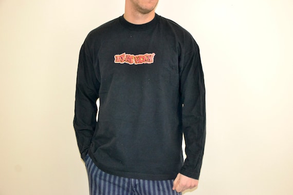 90s Vintage DJ at Work Shirt Size X Large Vtg Ethos Clothing Rave