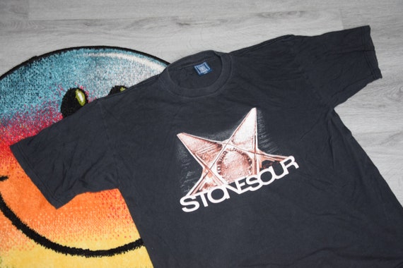 ☆未使用 ヴィンテージ STONE  トップス Mサイズ ヴィンテージ ストーンサワー シャツ サイズ L ヴィンテージ ブラック