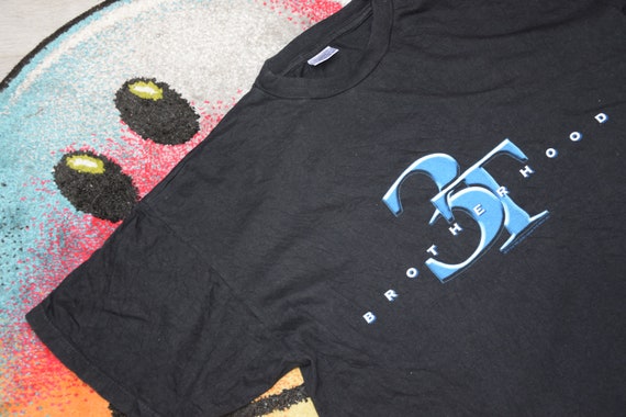 90s Vintage 3T Shirt Size X Large Vtg Black Brotherhood Tour Pop
