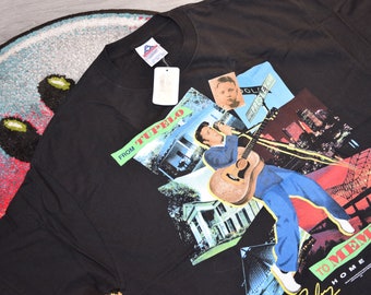 Vtg 1993 Elvis Magic T-shirt Black M 90s Elvis Presley Band