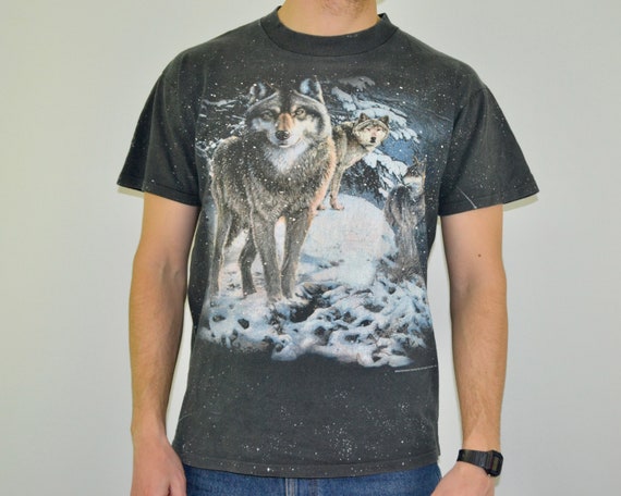 90s Vintage Harley Davidson Shirt Size Large Vtg Faded Black All 