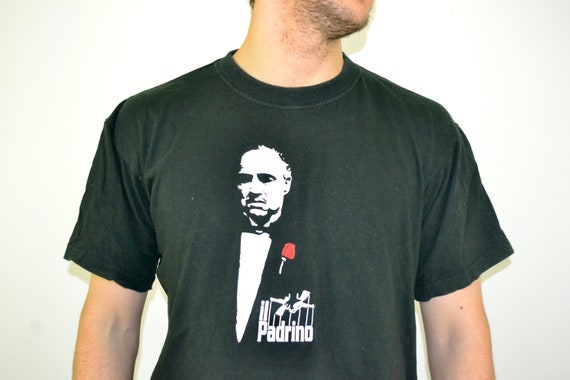 90s vintage Godfather shirt Size X Large vtg black il Padrino ...
