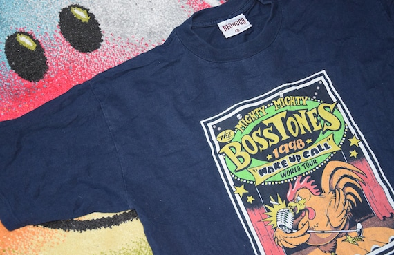 90s Mighty Mighty Bosstones Shirt Size X Large Vtg Blue Wake up 