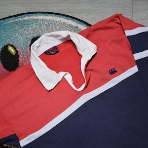 Maillot Vintage Canterbury - Rugby World Union - Taille L - Années 90