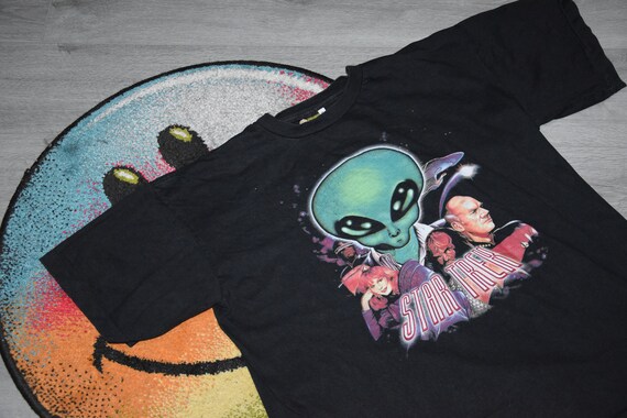 90s Vintage Alien Workshop Shirt Size X Large Vtg Black Star Trek
