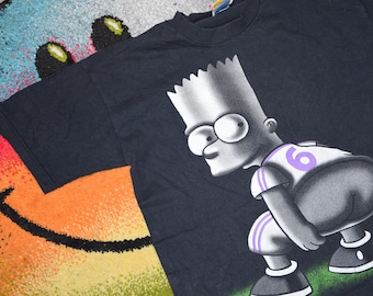 ヴィンテージ 90 年代 バート シンプソンズ マット グレイニング