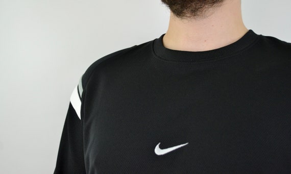 90s Vintage Nike Size XXL Vtg Black - Etsy