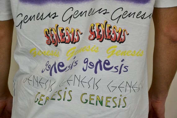 90s vintage Genesis shirt Size X Large vtg white … - image 7